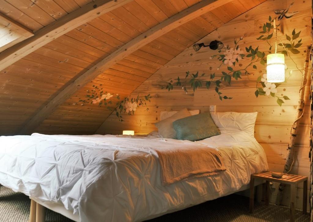 Au-Dela Des Nuages, Maison D'Hotes Insolite & Spa Aubessagne エクステリア 写真